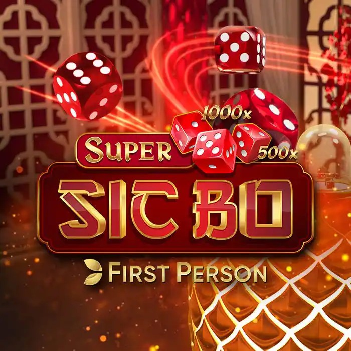 Super Sic Bo logo by Evolution at HotWin Casino