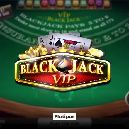 Blackjack VIP slot icon by Platipus, available at HotWin Casino