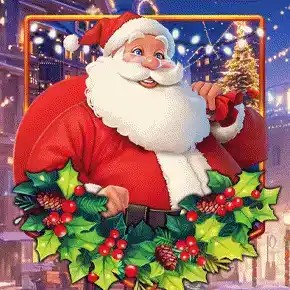 Christmas Wheel logo – Crash Games by KA Gaming at HotWin Casino
