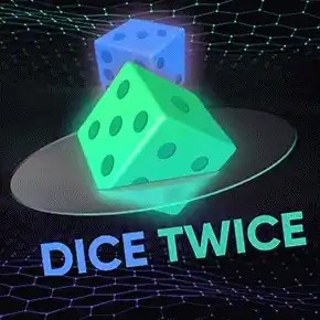 Dice Twice logo by Turbo Games at HotWin Casino