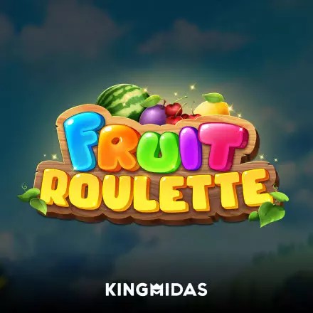 Fruit Roulette logo by King Midas at HotWin Casino