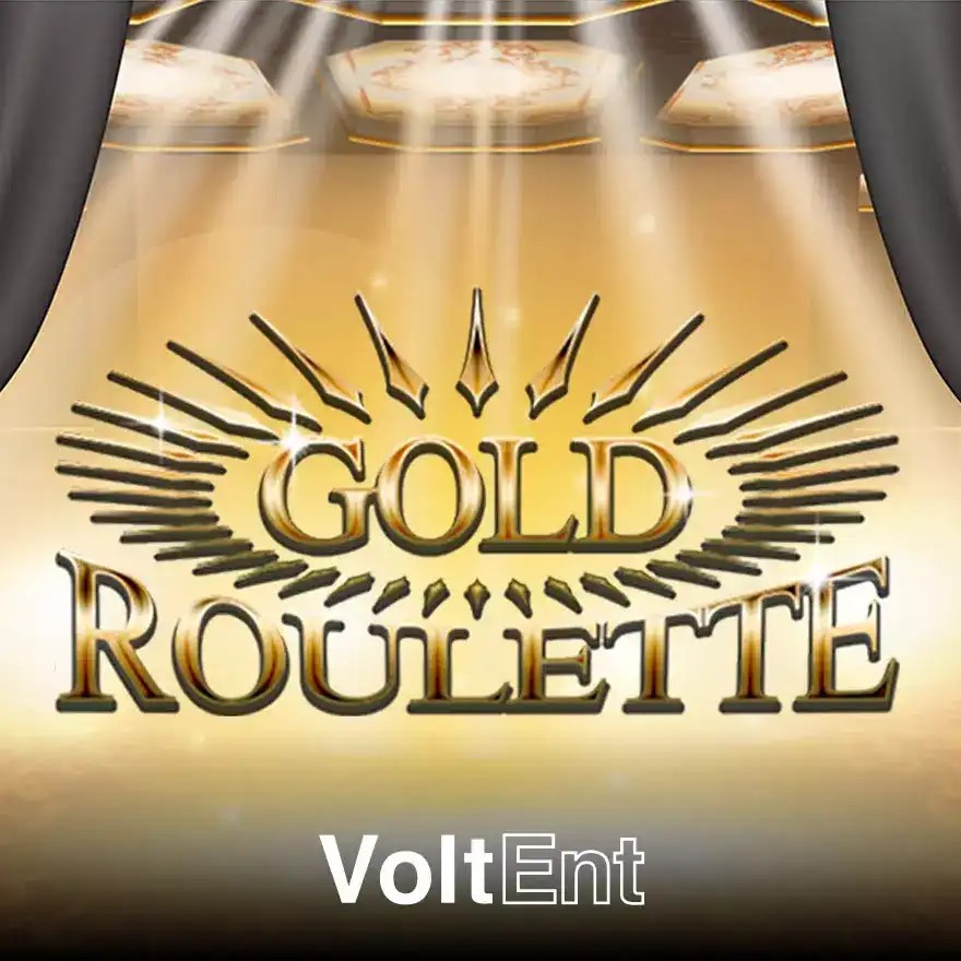 Official Table Games logo: Gold Roulette by VoltEnt at HotWin Casino