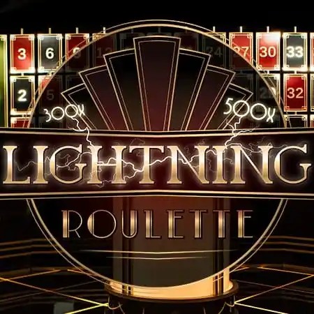 Lightning Roulette logo – Live Dealer by Evolution at HotWin Casino