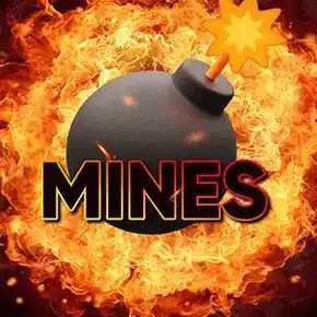 Mines game by Turbo Games – logo hosted on HotWin Casino