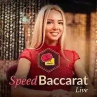 Speed Baccarat A logo by Evolution HotWin Casino