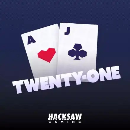 Enjoy Twenty-One by Hacksaw Gaming – logo hosted on casino-hotwin.be